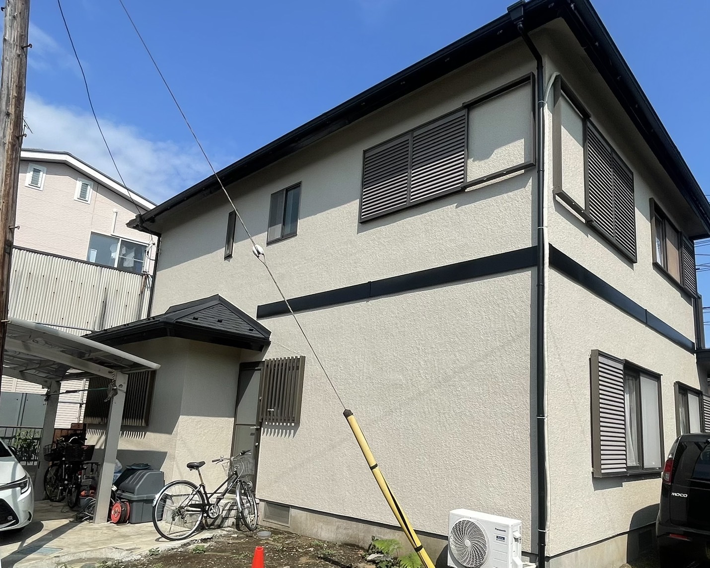 相模原市A様邸｜下屋根外壁塗装