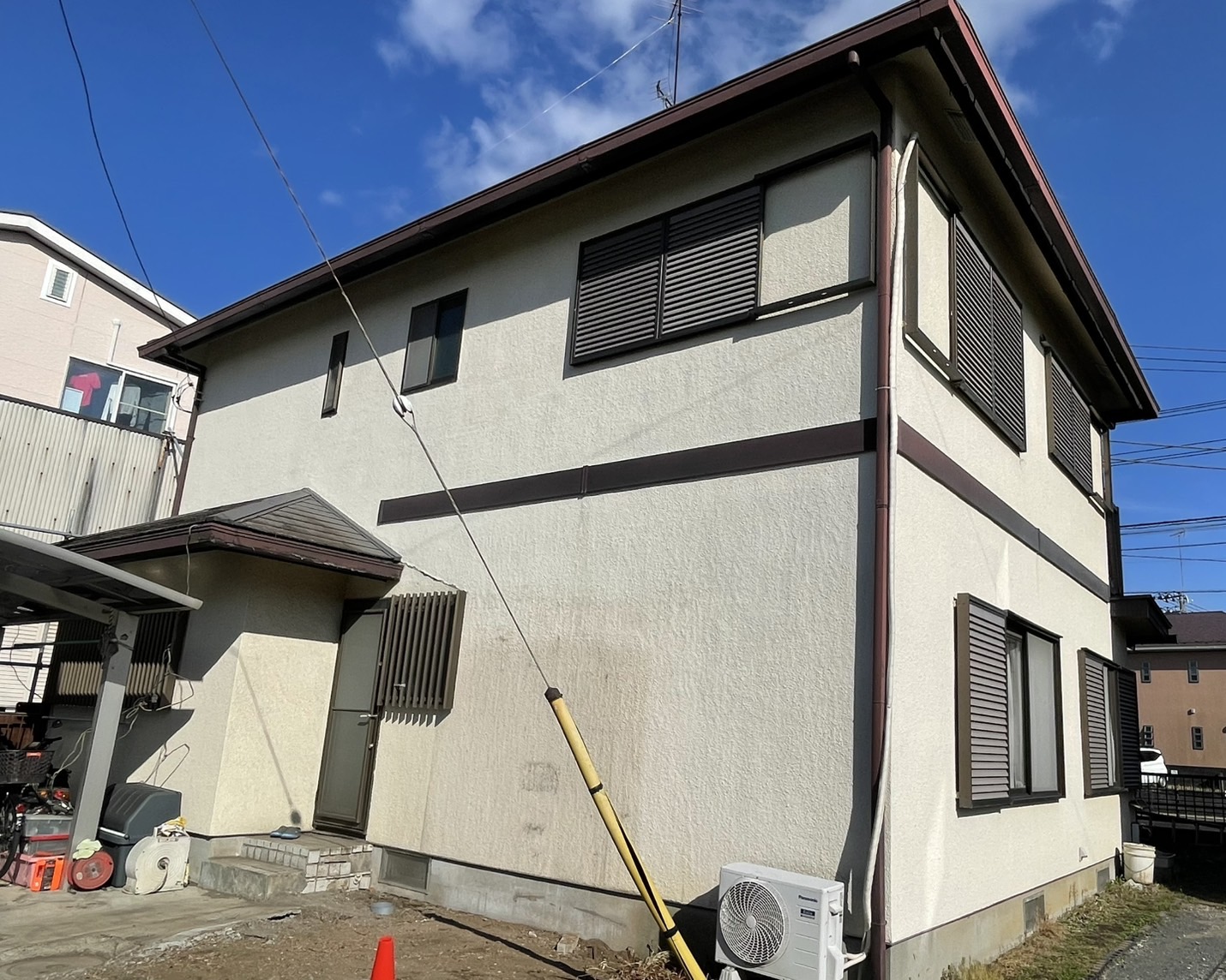 相模原市A様邸｜下屋根外壁塗装